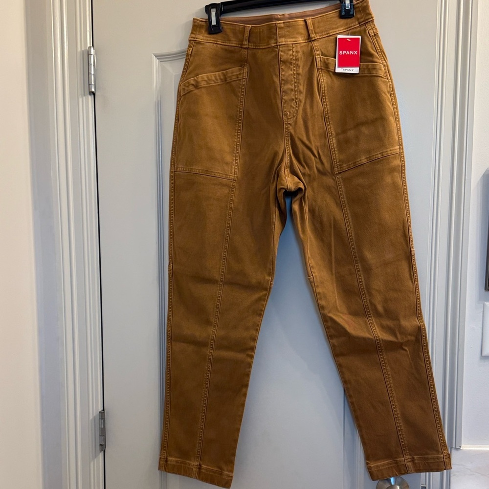 Spanx Twill Straight Leg Pant
